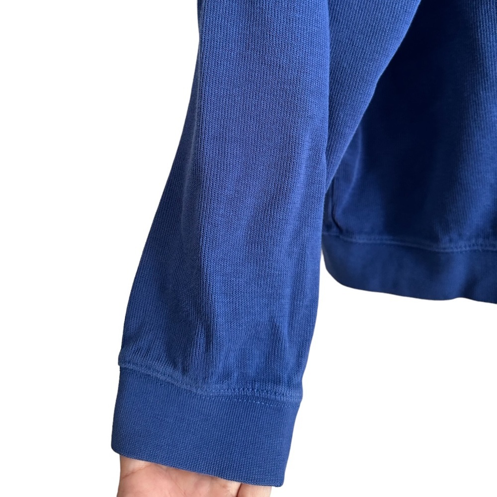 Cutter & Buck V-Neck Blue Sweatshirt Size Large - Picture 5 of 17